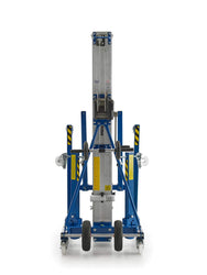Elevador industrial Kuzar de 300 kg/7,3 m - HAMMER 73: fabricado en España, este apilador de alta resistencia, muy asequible, incorpora un sistema de freno de inercia. Tiene ruedas de alta calidad y un potente cabrestante para una elevación eficiente. – Ahora disponible en MTN Shop US.