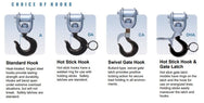 Lineman’s Strap Hoists Hook - 3-Ton Capacity. Supplied by MTN Shop EU - imagen 2