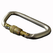 Mosquetón Rock Exotica rockSteel Screw-Lock: el rockSteel Screwlock ofrece una impresionante relación resistencia-peso, una gran apertura de puerta y características de manejo precisas gracias a las superficies mecanizadas por CNC. – Ahora disponible en MTN Shop US.