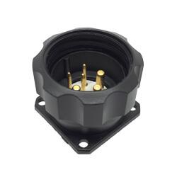 Ceep Connector- 6-Pin Power Data. Male Receptacle