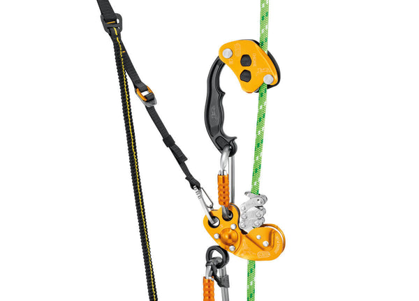 Petzl CHICANE Auxiliary Brake for Mechanical Prusik - Excellent Compatibility of CHICANE and Mechanical Prusik