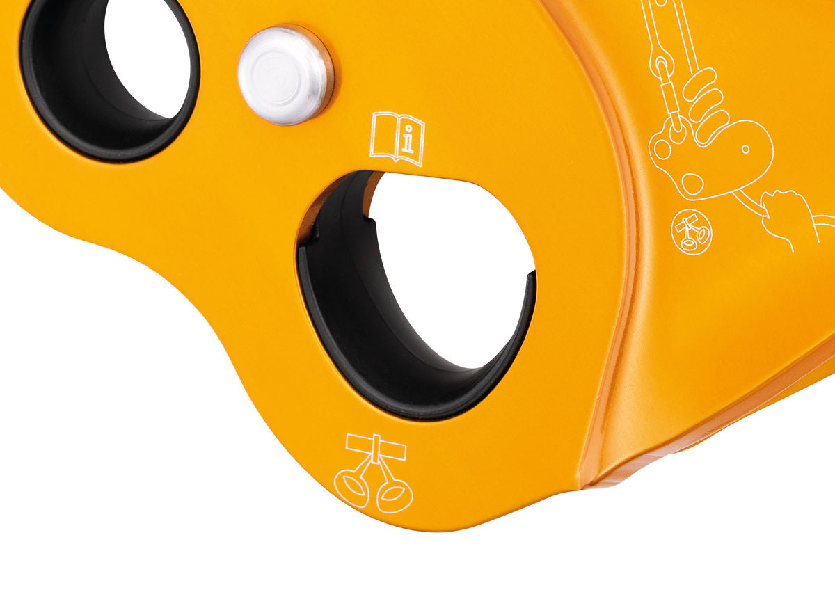 Prusik mecánico Petzl ZIGZAG® para el cuidado de árboles - Orificio de fijación fijo