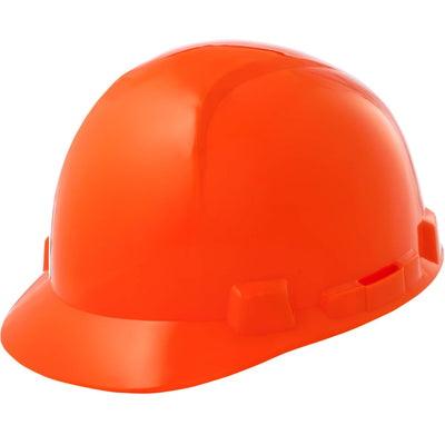 Casco de seguridad de elevación: ala corta (Briggs); naranja