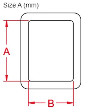 Kong Square Ring Dimensions