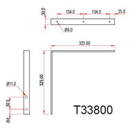 Doughty Wall Bracket- Light-duty& Heavy-duty- MTN Shop