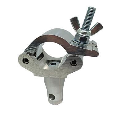 Abrazadera Doughty de perfil bajo con medio conector (aluminio) - Tienda MTN