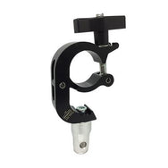 Abrazadera de gatillo Doughty con medio conector (negro). Suministrado por la tienda MTN 