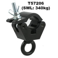 1.9''-2'' Diameter Doughty Eye Clamp (SWL: 750lbs; Black) - MTN Shop  - imagen 2