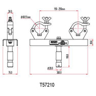 Especificaciones del adaptador de armazón fijo Doughty - Tienda MTN