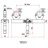 Especificaciones del adaptador de armazón fijo Doughty - Tienda MTN