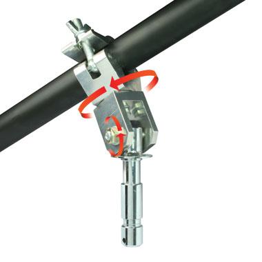 Detalle de abrazadera Big Ben articulada Doughty - Tienda MTN