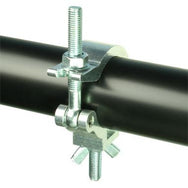 La abrazadera de gancho Doughty Slim Mammoth (aluminio) se adapta a tubos de 60-63 mm de diámetro. Suministrado por MTN Shop UE