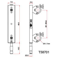 Doughty Fixed Ladder Truss Adapter T58701 Specifications - MTN Shop - imagen 4