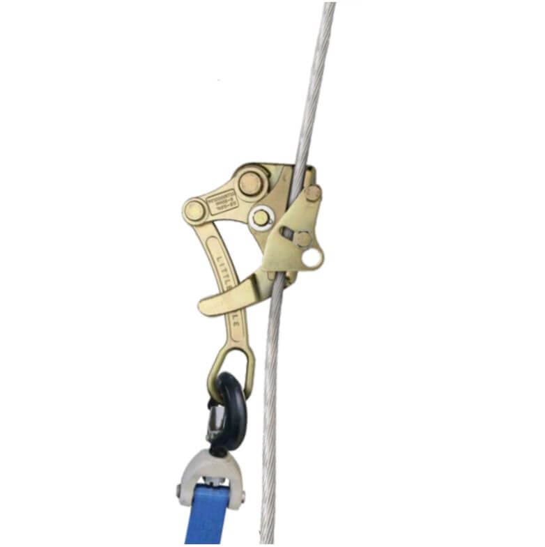Agarre de alambre CM Lineman - Modelo estándar: correas extra grandes de calidad superior con diseño de carcasa de placa lateral doble. Retención de carga positiva en todos los ambientes. – Ahora disponible en MTN Shop US.